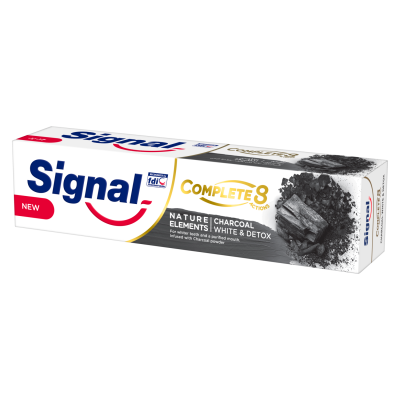 معجون أسنان سيجنال بالفحم لتبيض الاسنان