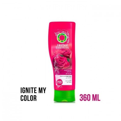 هيربل أسنسنز إيغنايت ماي كولور منعم للشعر الملون مع خلاصة الورد 360 مل هيربل أسنسنز إيغنايت ماي كولور منعم للشعر الملون مع خلاصة الورد 360 مل