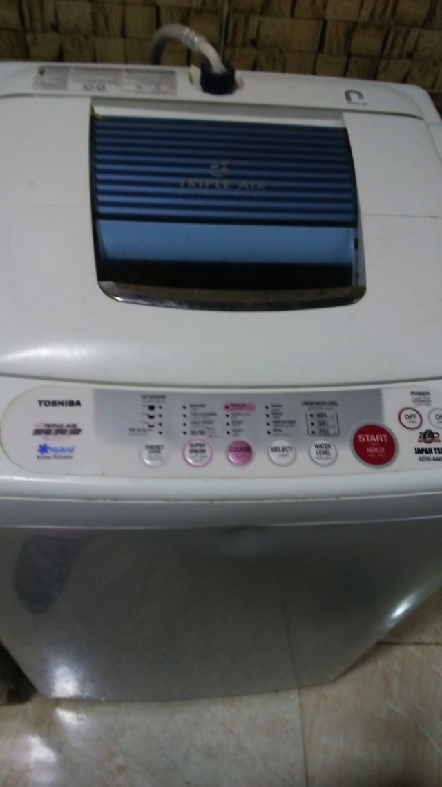 غساله توشيبا تحميل علوي 8كيلو