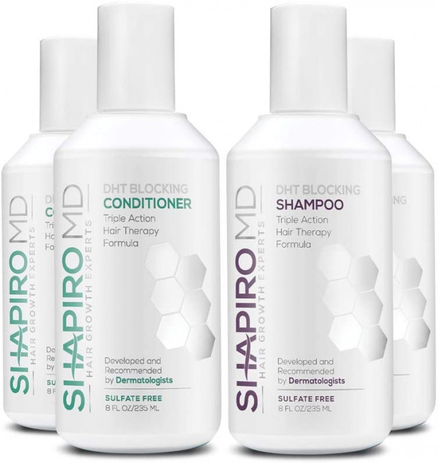 Shapiro MD شامبو وبلسم لتساقط الشعر