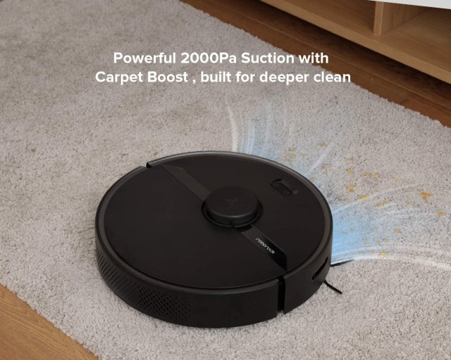 روبوروك مكنسة وممسحة روبوتية بيور