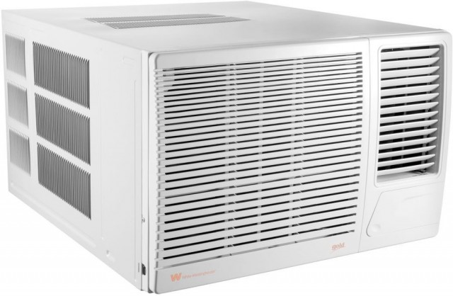 وايت-ويستينج هاوس مكيف هواء نافذة 17600 وحدة، حار بارد، Hبيض